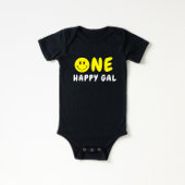 Body Un joyeux Gal 1er Anniversaire Smiley Jaune