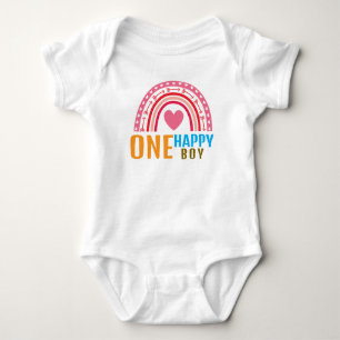 Body Un joyeux garçon Rainbow 1er anniversaire ou chaqu