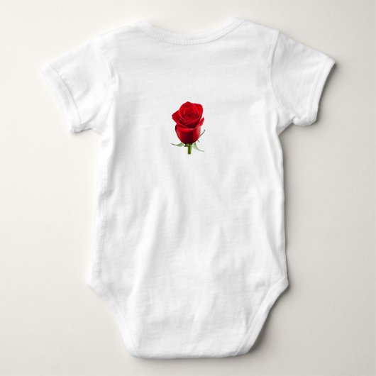 Body Un morceau pour bébé Pro-Life (Dos)