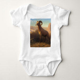 Body un mouton des montagnes rocheuses, Bierstadt Alber