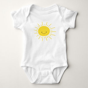 Body Un rayon de soleil Baby shower bébé Creeper Sun