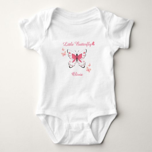Body Une petite fée bébé Shower Rose Bébé Fille (Devant)