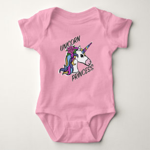 Body Unicorn Princess Design - Bodysuit Baby Jersey