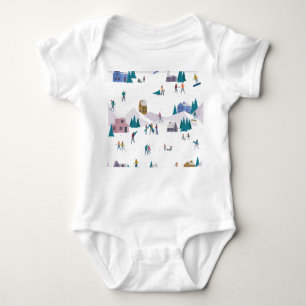 Body Vacances des Alpes d'hiver : les gens actifs sans