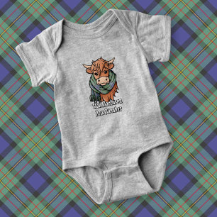 Body Vache Highland avec MacLaren Tartan Scarf
