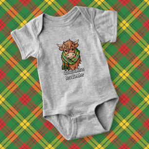 Body Vache Highland avec MacMillan Tartan Scarf