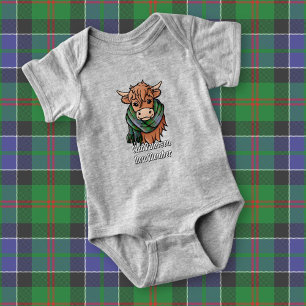 Body Vache Highland avec Paterson Tartan Scarf