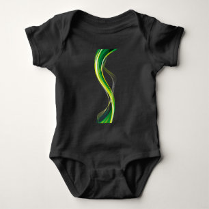 Body Vague Verticale Verte Résumé Design-34534