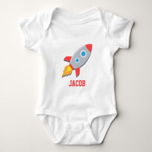 Body Vaisseau Spatial, Espace, Pour Bébés Garçons (Devant)