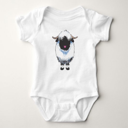 Body VALAIS Black Nose Sheep Babysuit (Devant)