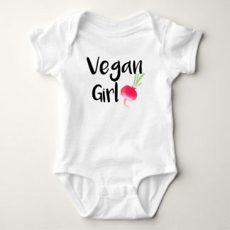 Body "Vegan Girl" betteraves bébé