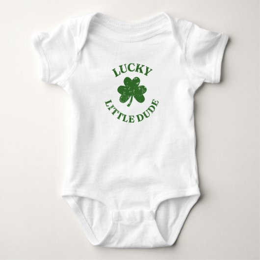 Body Veinard petit mec Saint-Patrick (Devant)