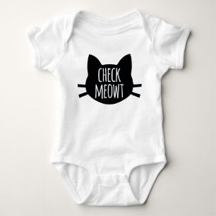 Body Vérifier Meowt - Chat drôle