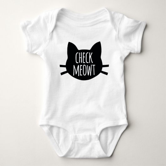 Body Vérifier Meowt - Chat drôle (Devant)