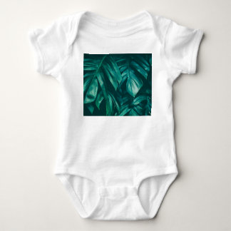 Body Vert foncé, feuillage de jungle tropicale.