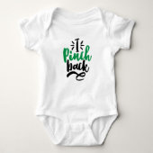Body Vert trop mignon pour Pinch St. Patrick's Day Grap (Devant)