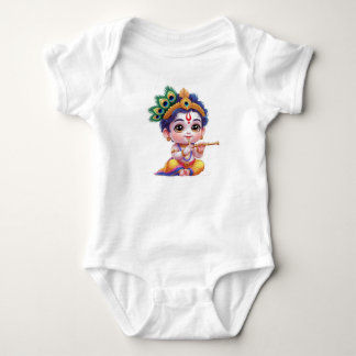 Body Vêtement d'art mignon pour bébé Krishna – Dieu hin