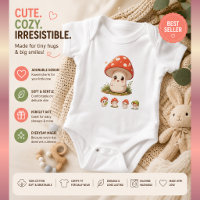 Vêtement de bébé champignon mignon – Kawaii Cottag
