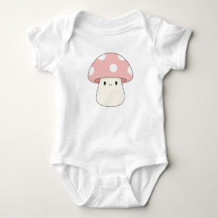 Body Vêtement de bébé champignon rose mignon – Crapaud