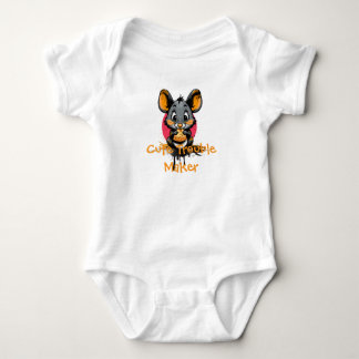 Body Vêtement de bébé mignon à l'effigie d'une souris d
