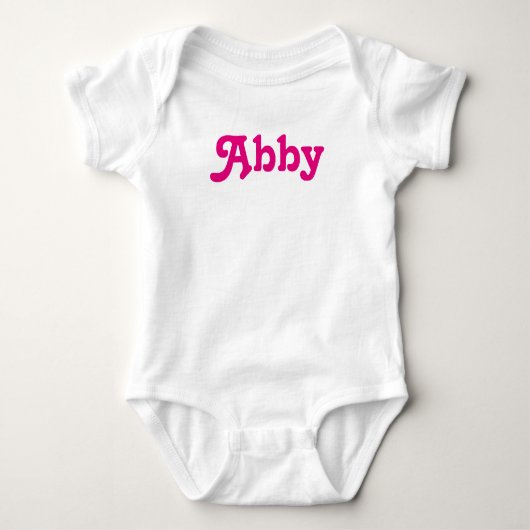 Body Vêtements Bébé Abby (Devant)