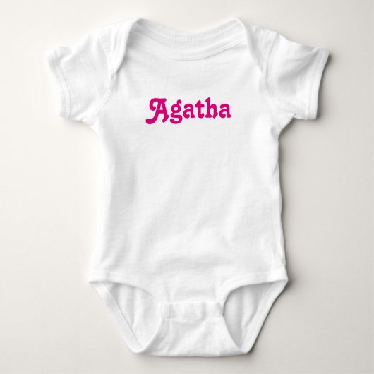 Body Vêtements Bébé Agatha (Devant)
