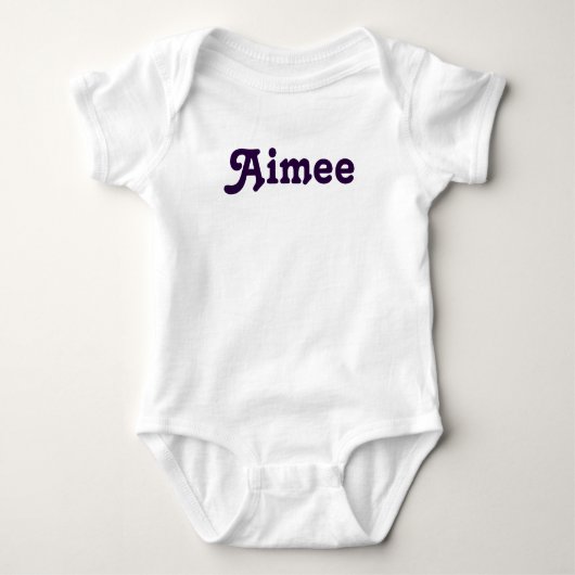 Body Vêtements Bébé Aimée (Devant)