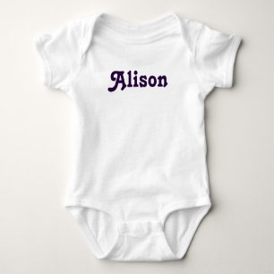 Body Vêtements Bébé Alison