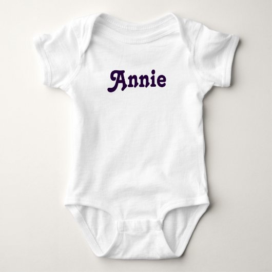 Body Vêtements bébé Annie (Devant)