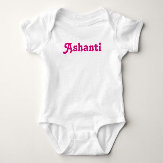 Body Vêtements Bébé Ashanti (Devant)
