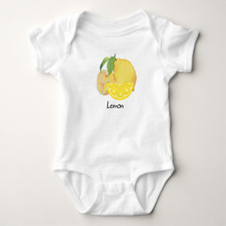 Body Vêtements bébé avec une impression de citron.
