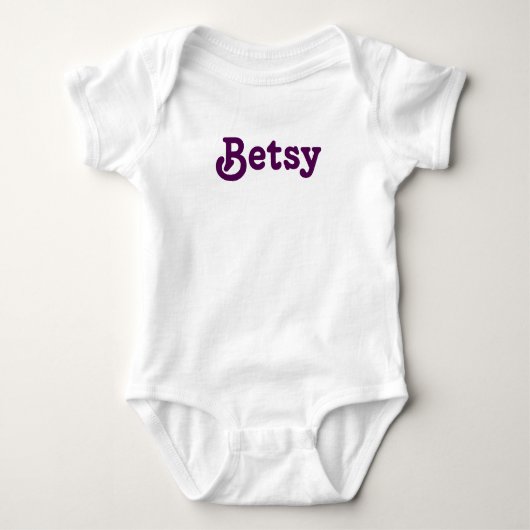 Body Vêtements Bébé Betsy (Devant)