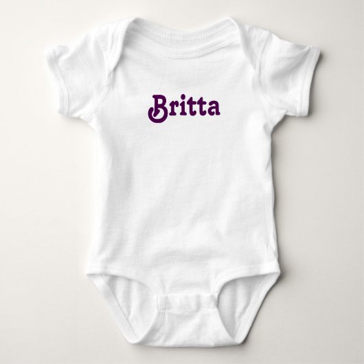Body Vêtements bébé Britta (Devant)