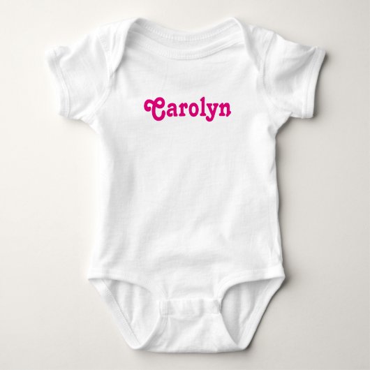 Body Vêtements Bébé Carolyn (Devant)