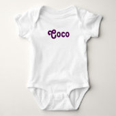 Body Vêtements Bébé Coco (Devant)