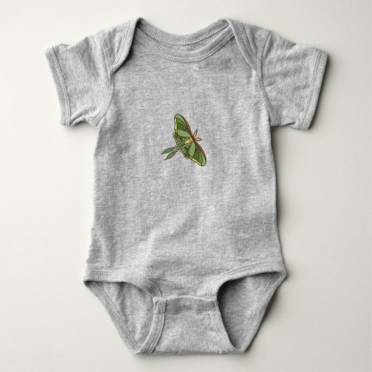Body Vêtements bébé drôles de papillon luna (Devant)