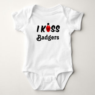 Body Vêtements Bébé J'Embrasse Badgers