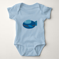 Vêtements de bébé de vaisseau spatial
