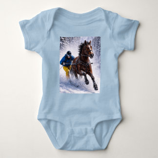 Body Vêtements de bébé pour cheval d'hiver | Bodies