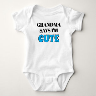 Body Vêtements de bébé pour petit-fils de grand-mère, M