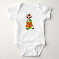 Vêtements de bébé rigolos clown