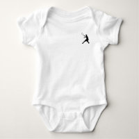 Vêtements de tennis bébé avec petit logo d'un joue