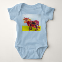 Vêtements Oneesy vache violette