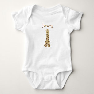 Body Vêtements pour bébés personnalisés - Giraffe