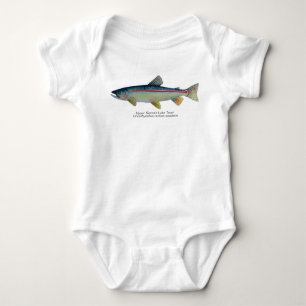 Body vêtements pour bébés truites