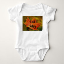Vibes Automne Feuilles Bodysuit Bébé