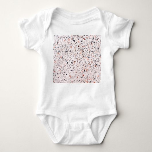 Body Vieille texture terrazzo, motif d'hamper. (Devant)