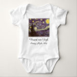 Body Vincent van Gogh - Nuit étoilée<br><div class="desc">Starry Night (1889) de Vincent van Gogh est un post impressionnisme vintage de peinture de paysage d'art. Vue sur une ville dans une vallée la nuit avec les nuages tourbillonnants, les étoiles brillant et une belle lune jaune dorée croissant. Il a été peint pendant la journée de mémoire et est...</div>
