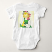 Body Vintage petite fille Retro mignonne (Dos)