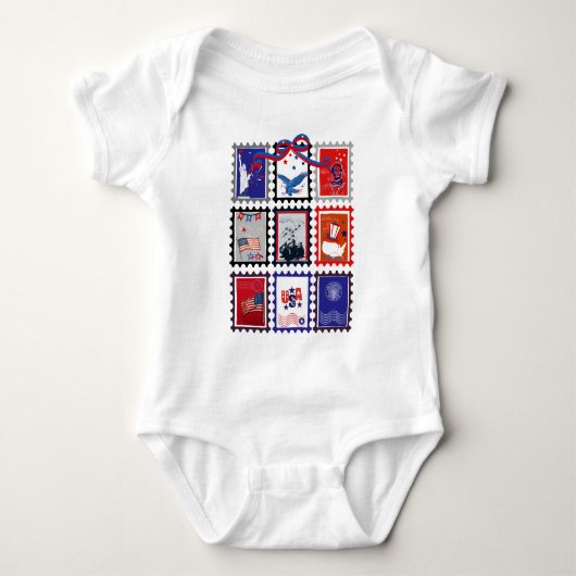 Body Vintage USA Postage Stamp (Devant)